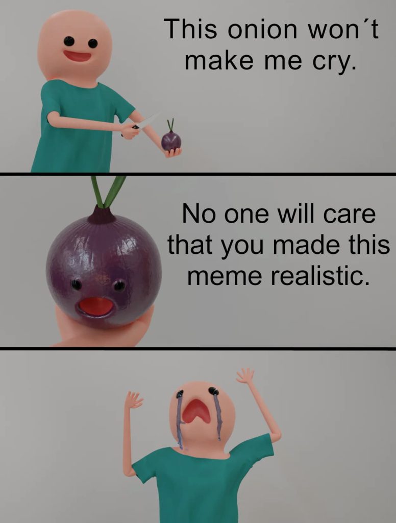 15 Random Funny Memes: This Onion Won't Make Me Cry.