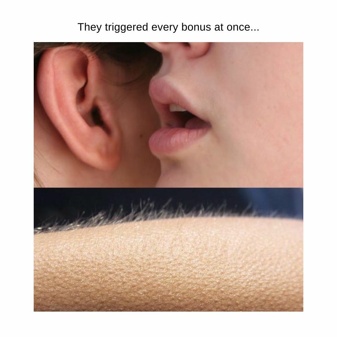 13 Whisper in Ear Goosebumps Meme Examples & Template