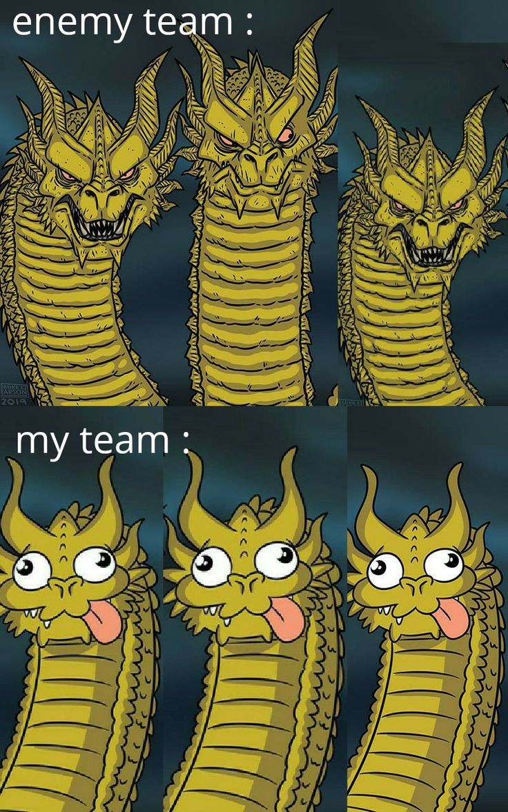 12 Three-Headed Dragon Meme (Plus a Template)