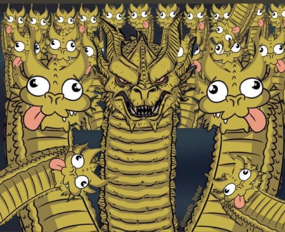12 Three-Headed Dragon Meme (Plus a Template)