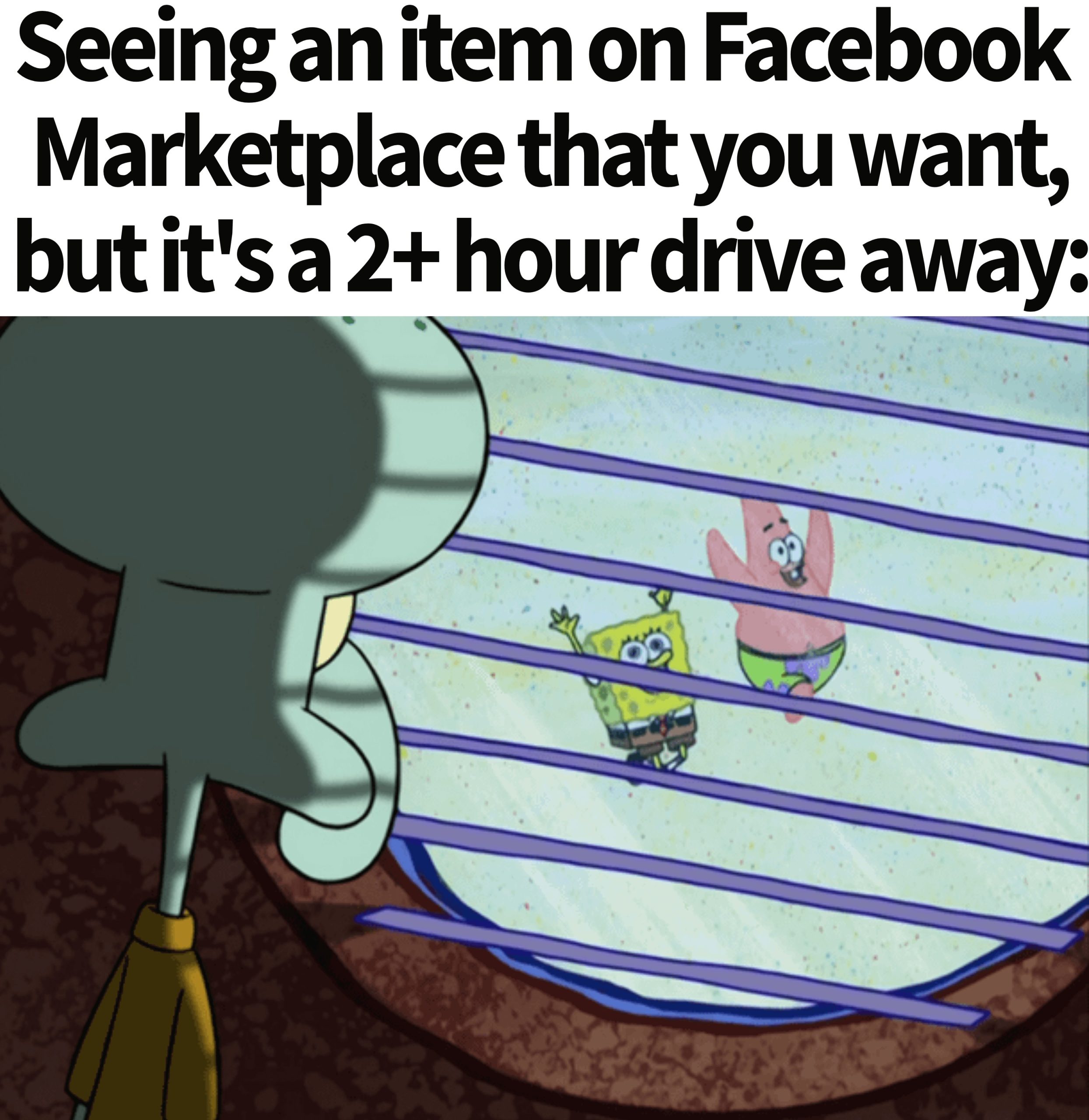 15 Squidward Looking Out the Window Meme Examples and Templates