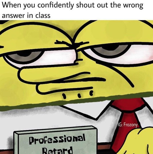 18 Funniest SpongeBob "Professional Retard" Meme Variations
