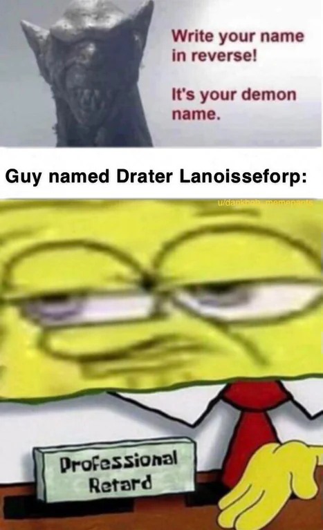 18 Funniest SpongeBob "Professional Retard" Meme Variations