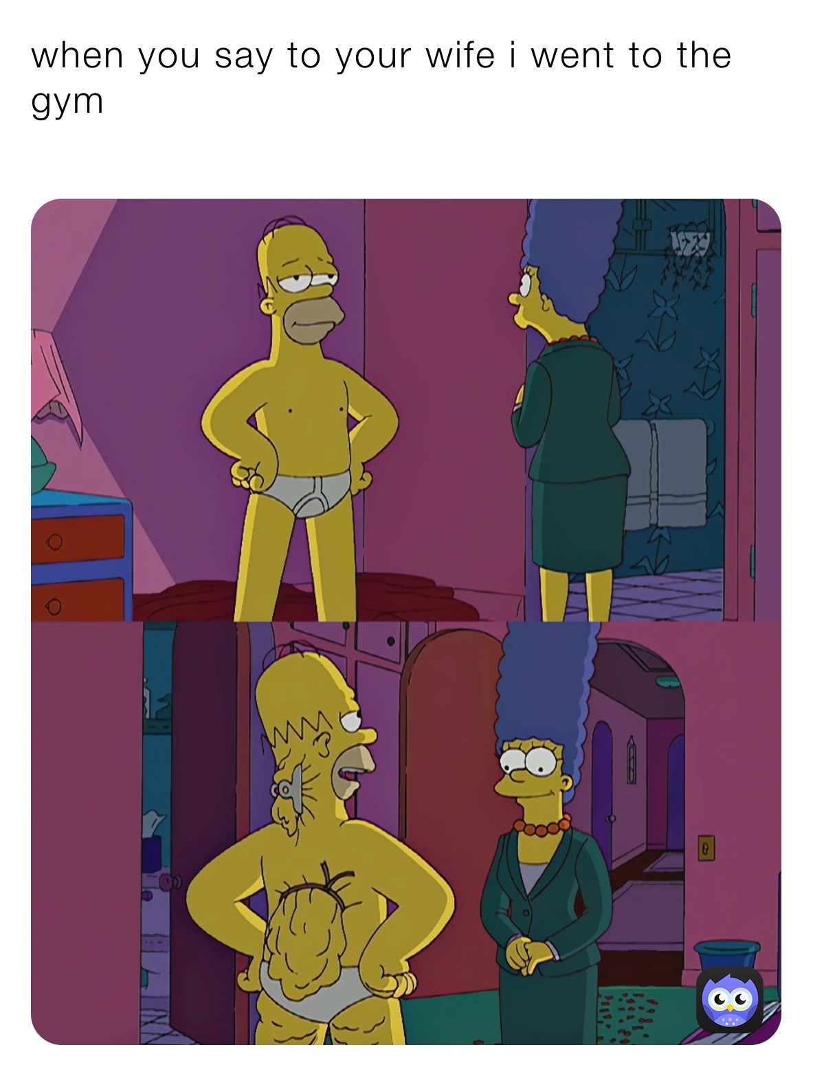 18 Hilarious Homer Simpson's Back Fat Meme Examples (With Template)