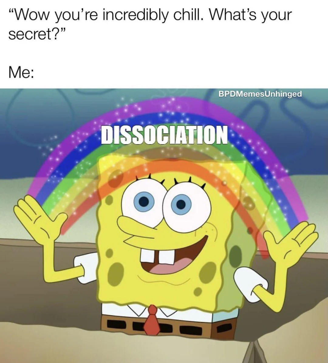 9 Ready-to-Use Imagination Spongebob (Rainbow) Meme Templates