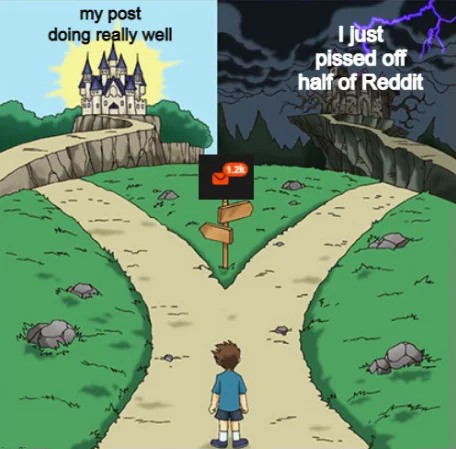 The Two Paths Meme: 17 Examples & How to Use the Template