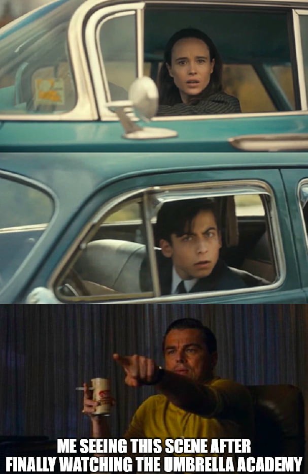 The Umbrella Academy Car Meme: Template Origin & 23 Examples