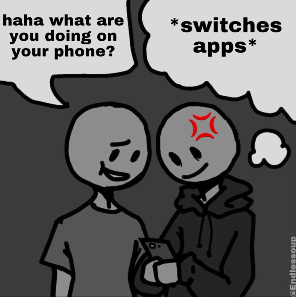 what are you doing on your phone.