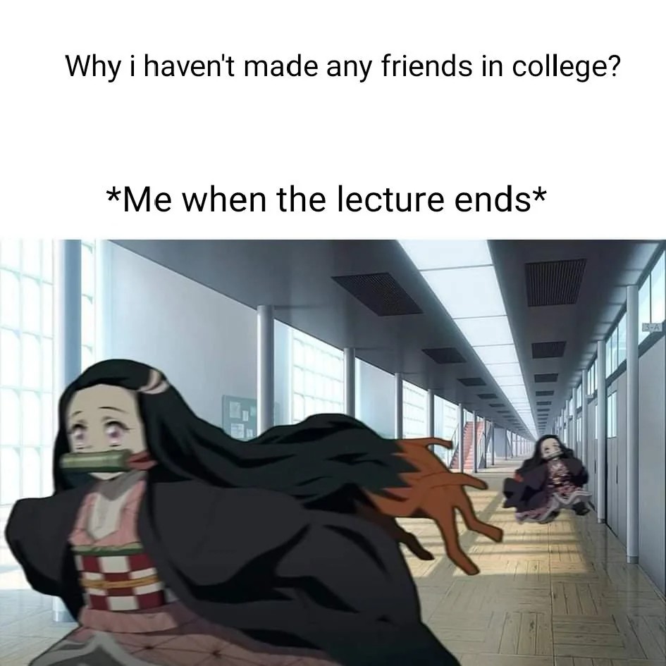 Why i haven't made any friends in college？
