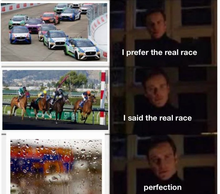 I prefer the real race meme explained