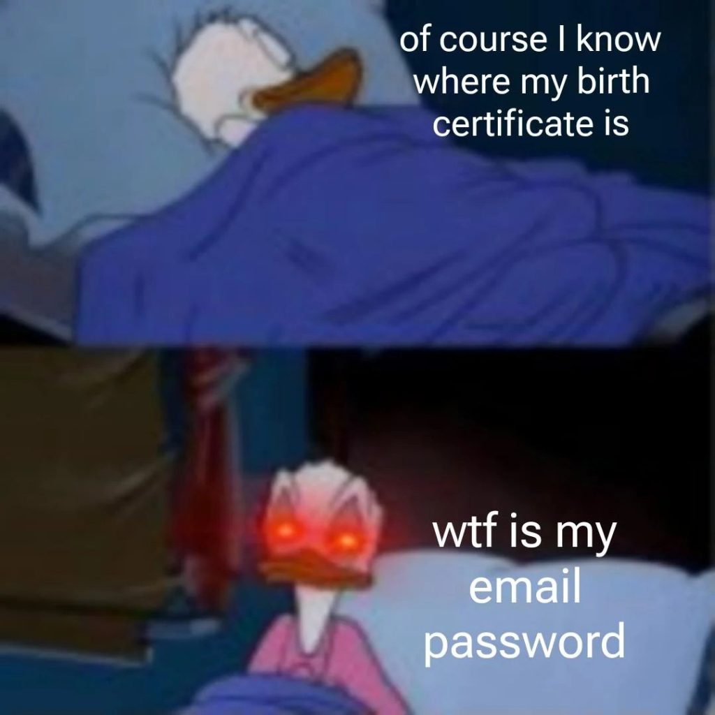 Of course I know where my birth certificate is