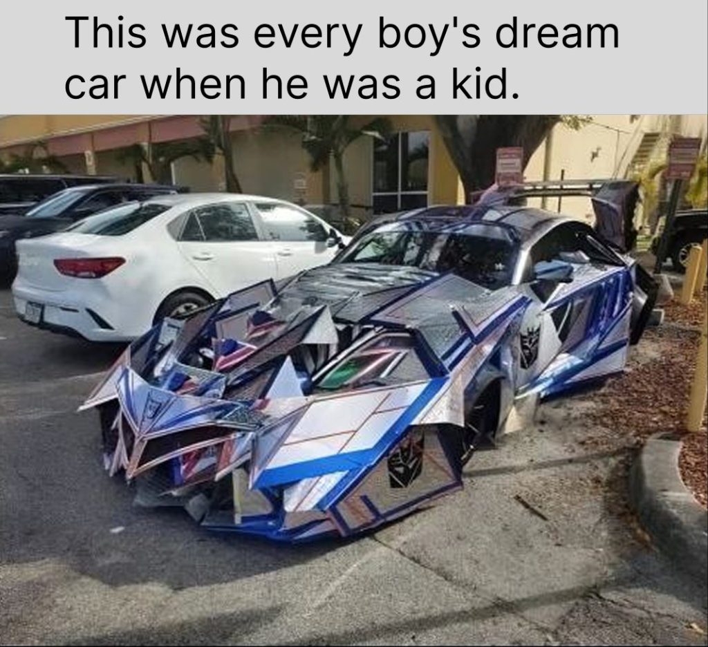 This was every boy's dream car when he was a kid.