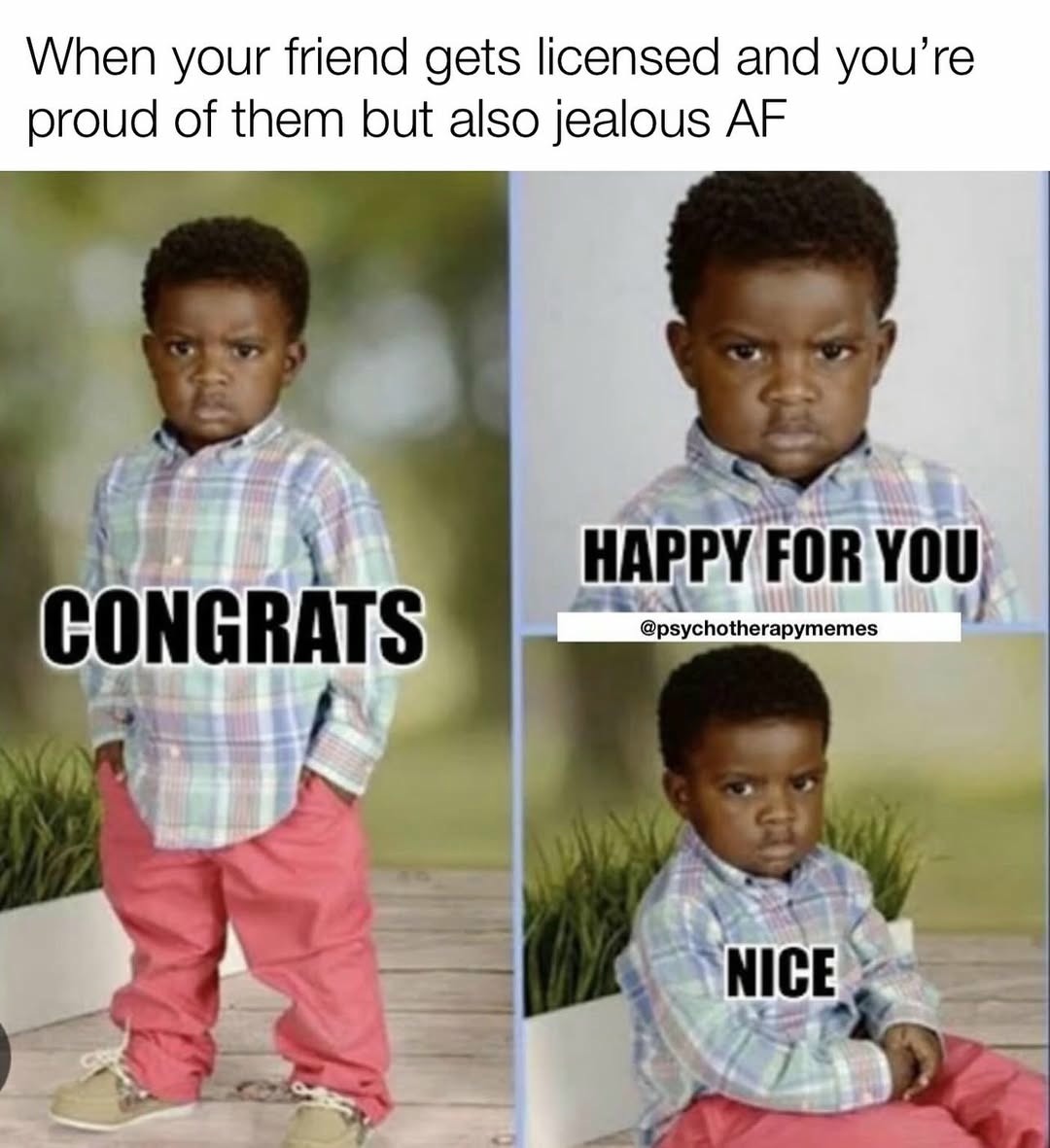 16 Best "Congrats Happy For You" Meme for Expressing Salty Envy