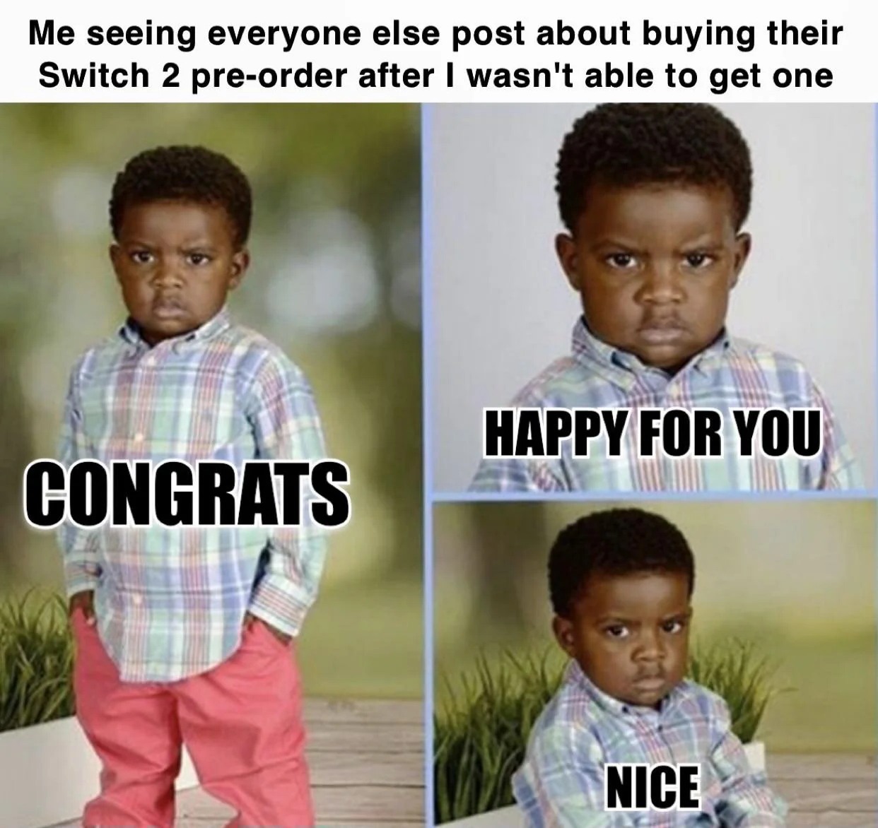 16 Best "Congrats Happy For You" Meme for Expressing Salty Envy