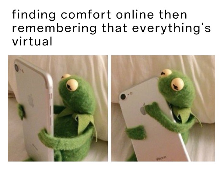 16 Best Kermit Hugging Phone Memes for Your Wholesome Collection 16 Best Kermit Hugging Phone Memes for Your Wholesome Collection