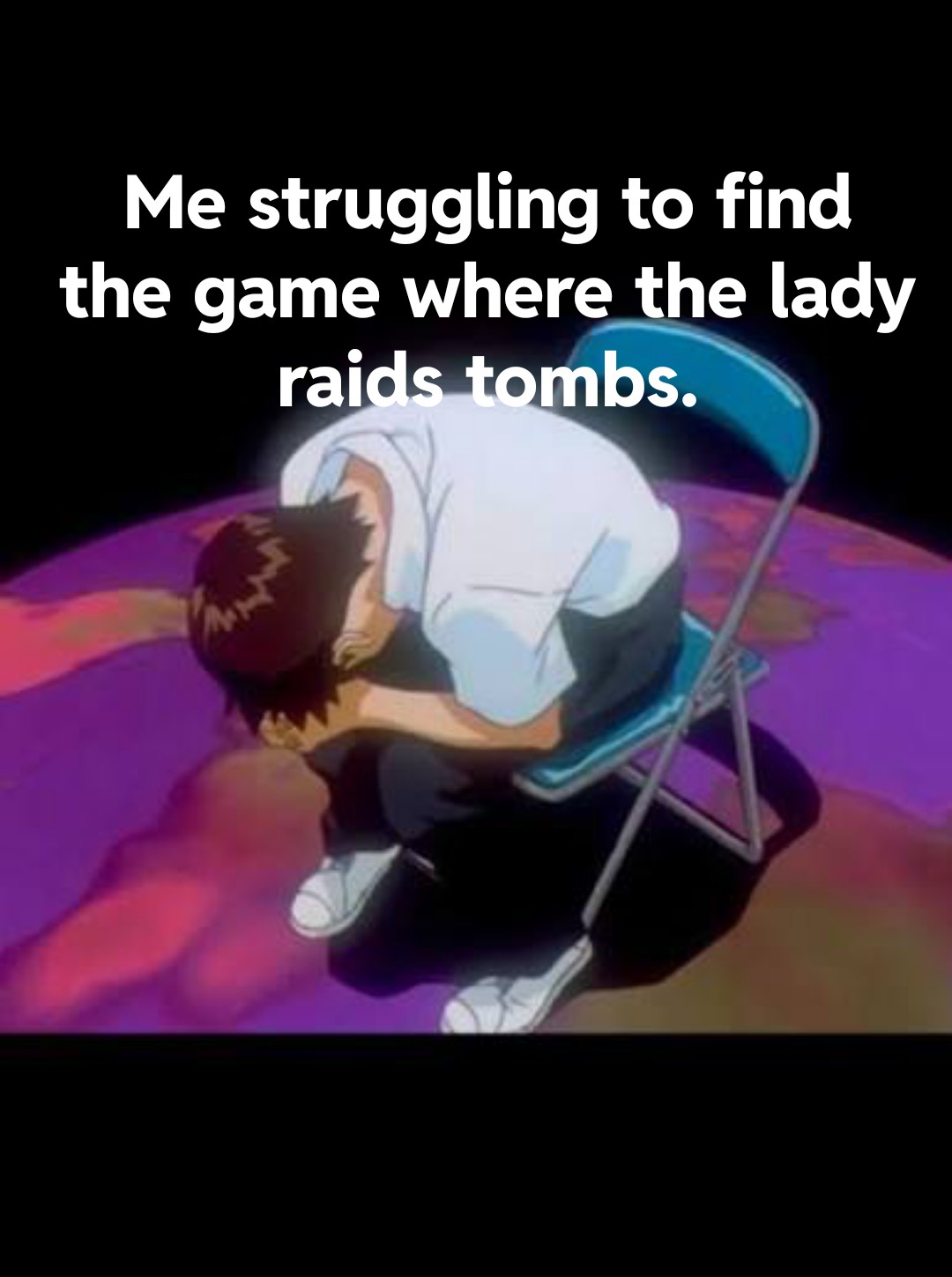 16 "Shinji in a Chair" Templates For When Life Hands You A Massive Defeat