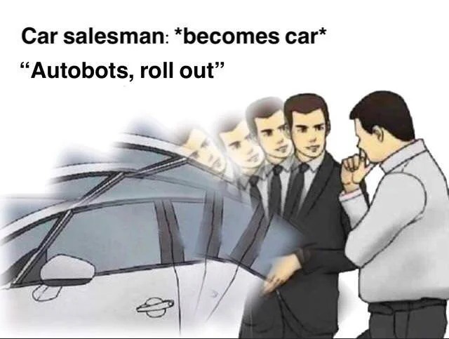 17 Absurdly Funny "Slaps Roof of Car" Memes and Blank Templates
