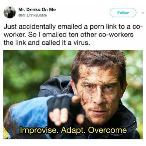 18 Hilarious "Improvise, Adapt, Overcome" Memes That Celebrate Absurdly Creative Solutions