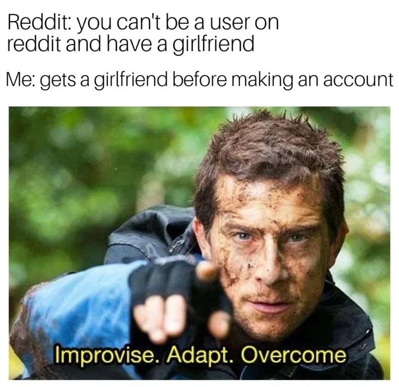 18 Hilarious "Improvise, Adapt, Overcome" Memes That Celebrate Absurdly Creative Solutions