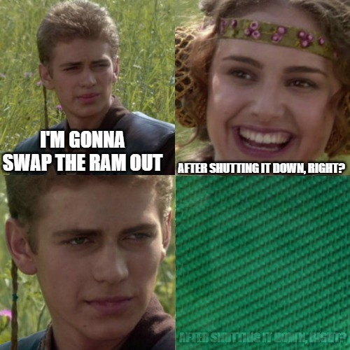 21 Dark-Humored Anakin and Padmé Memes & Blank Templates for Your Next Twist