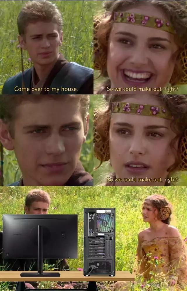 21 Dark-Humored Anakin and Padmé Memes & Blank Templates for Your Next Twist