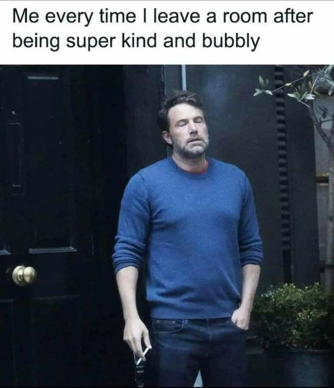 23 Ben Affleck Smoking Memes & Templates for Daily Exhaustion