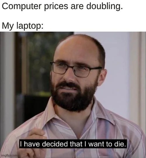 Computer prices are doubling