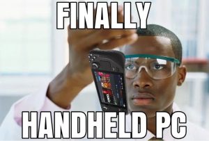 Finally handheld pc.