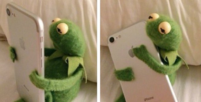 16 Best Kermit Hugging Phone Memes for Your Wholesome Collection Kermit Hugging Phone Template