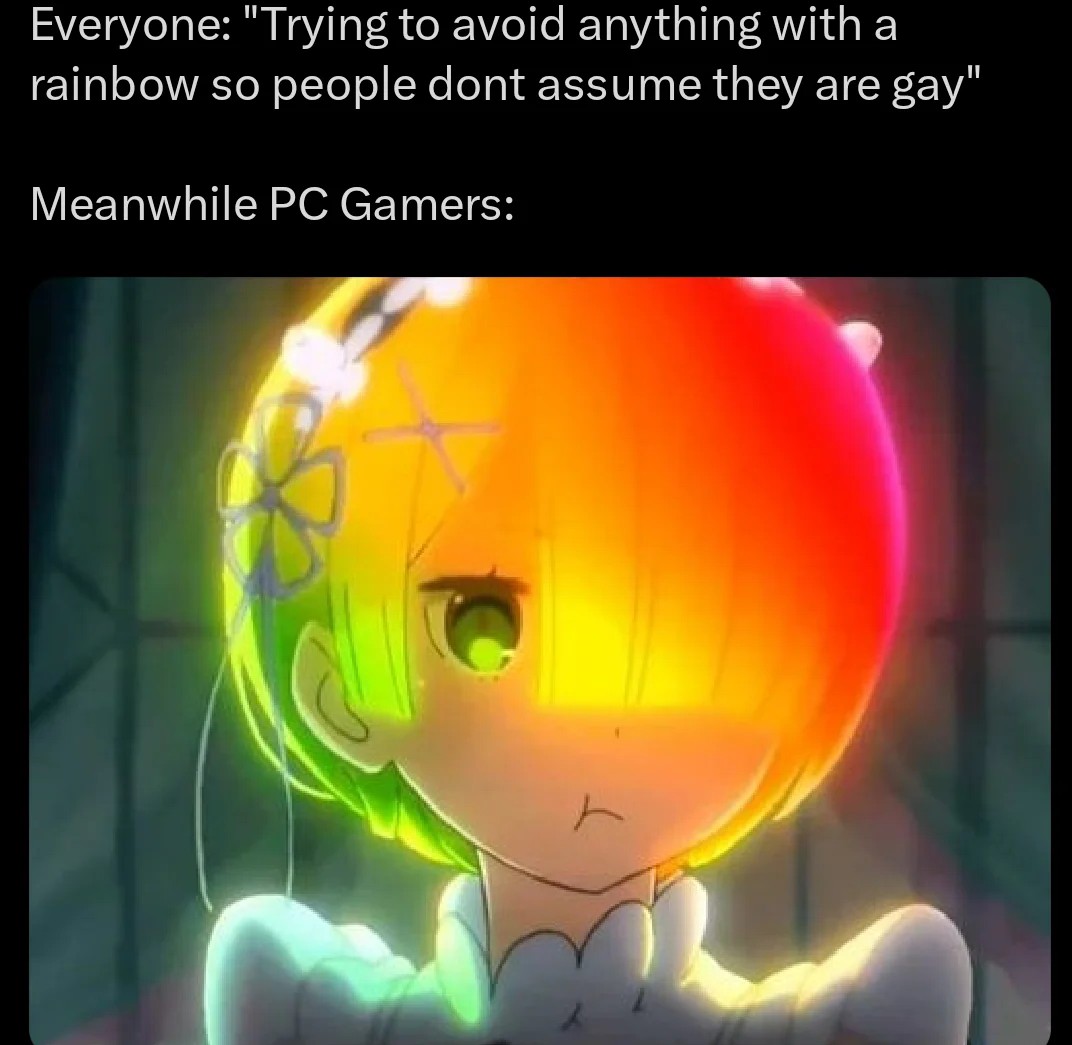 Pc gamers rainbow meme subverts stereotypes