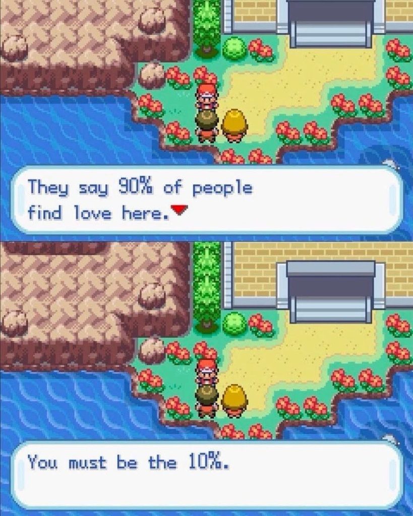They say 90% of people find love here