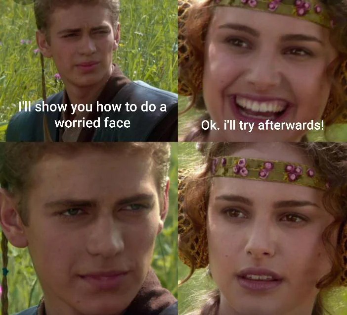 21 Dark-Humored Anakin and Padmé Memes & Blank Templates for Your Next Twist