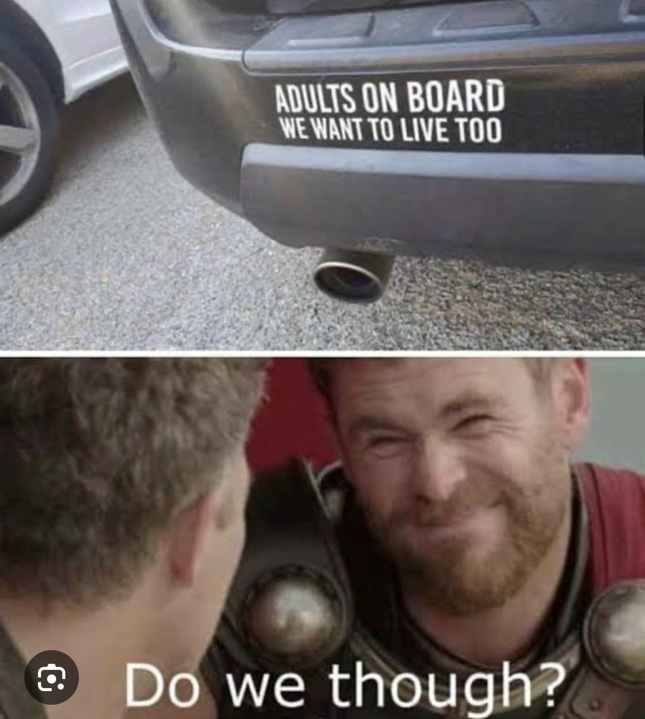 Adults On Board We Want To Live Too