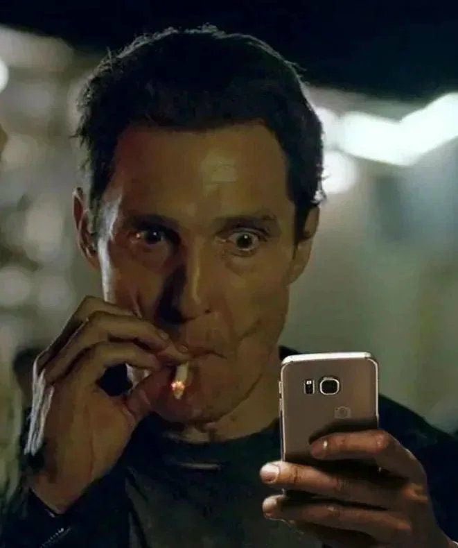 Matthew Mcconaughey Smoking Template